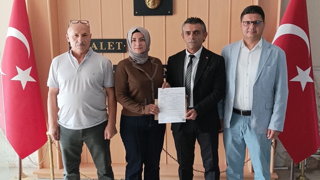 FAHRİ HANCI, MAZBATASINI ALDI